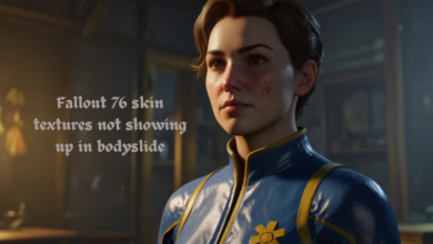 fallout 76 skin textures not showing up in bodyslide
